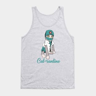 Cat rantine Tank Top